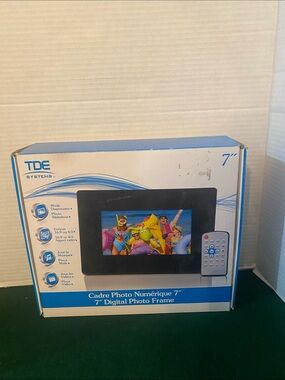 TDE Systems 7” Digital Photo Frame ( B2 )